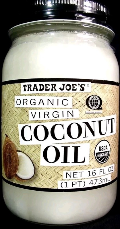 Lot Of 2 Trader Joe's Organic Virgin Coconut Oil 16 FL OZ New gallery