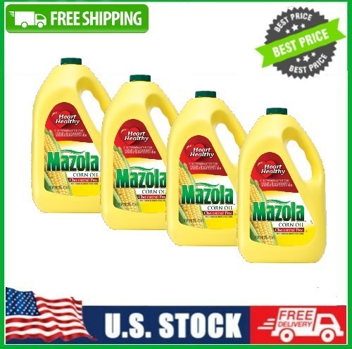 4 PACK Mazola Corn Oil, 1 gallon