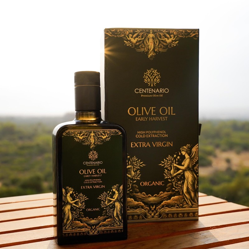 Centenario High Polyphenol Extra Virgin Olive Oil, Evoo, Organic Extra Virgin... gallery