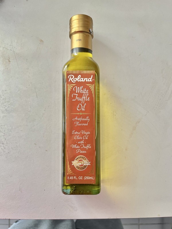 Roland Truffle Oil, White, 8.45 OZ(250ml). Large Value Size