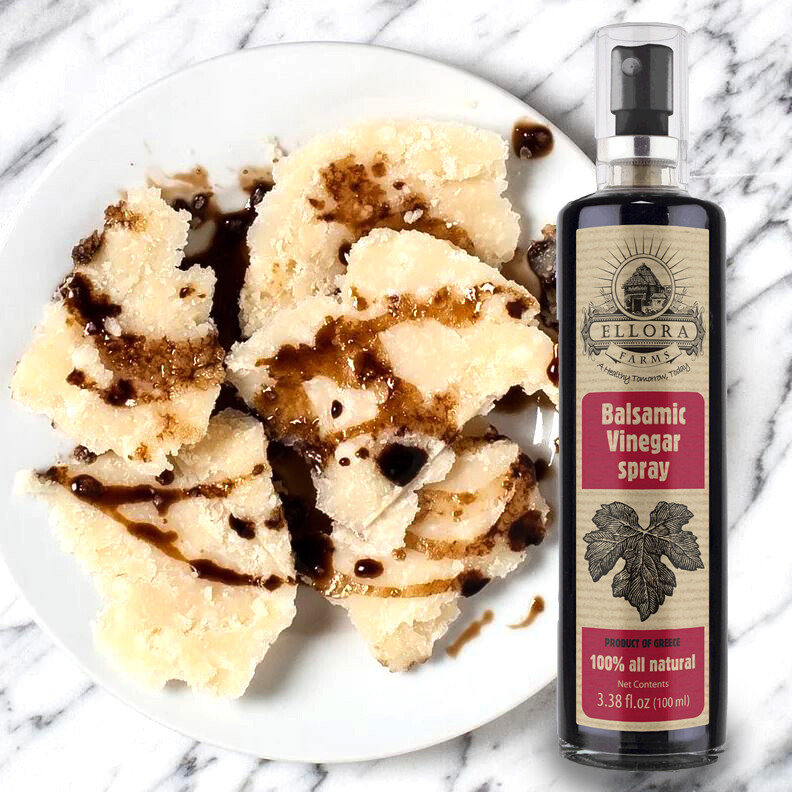 Ellora Farms, Aged Balsamic Vinegar, Clog-Free Glass Spray Bottle, 3.38oz X 2 gallery