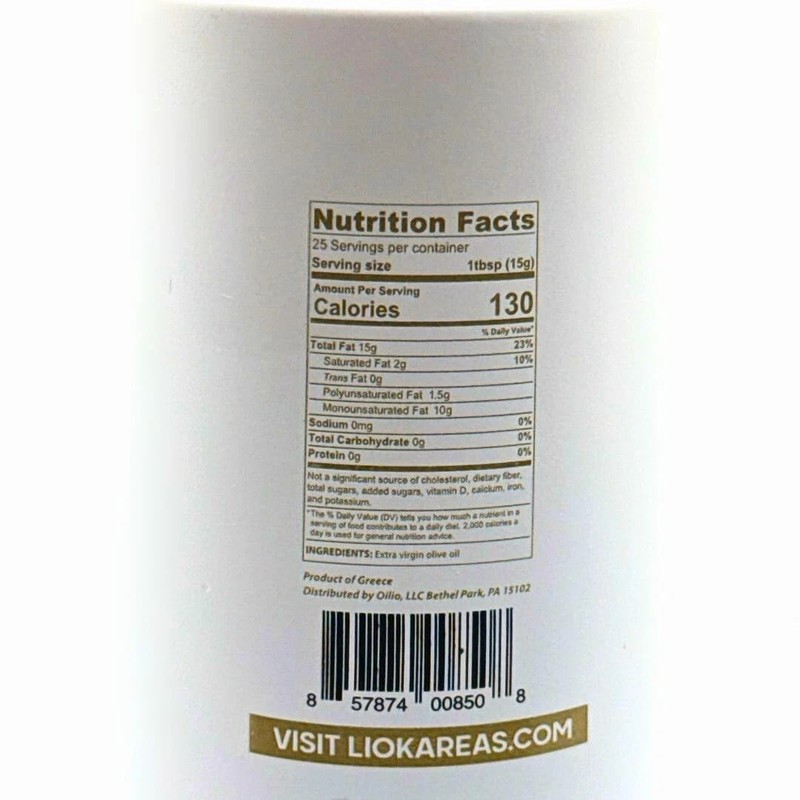 High Phenolic Extra Virgin Olive Oil, Cold Pressed, Rich Oleocanthal, 375mL gallery