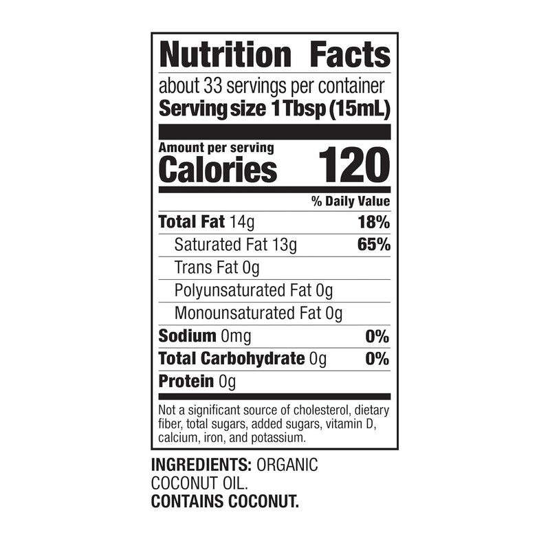 Organic Coconut MCT Oil - Energy-Boosting, Keto-Friendly & Gluten-Free - 16.9 oz gallery