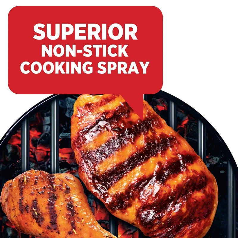 No-Stick Cooking Spray - Grill - For High Temperature - Net Wt. 5 OZ (141 g) ... gallery