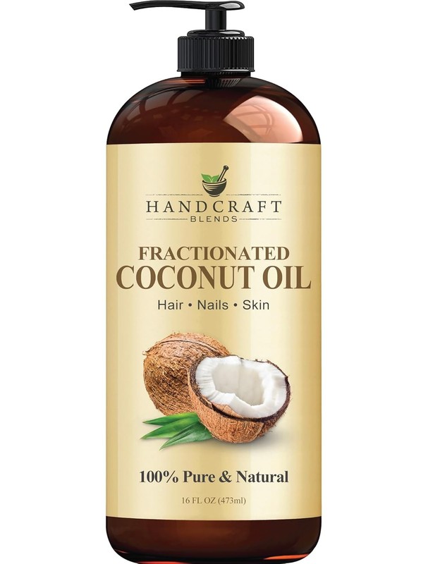Handcraft Blends Fractionated Coconut Oil – 16 Fl Oz – 100% Pure and Natural – P