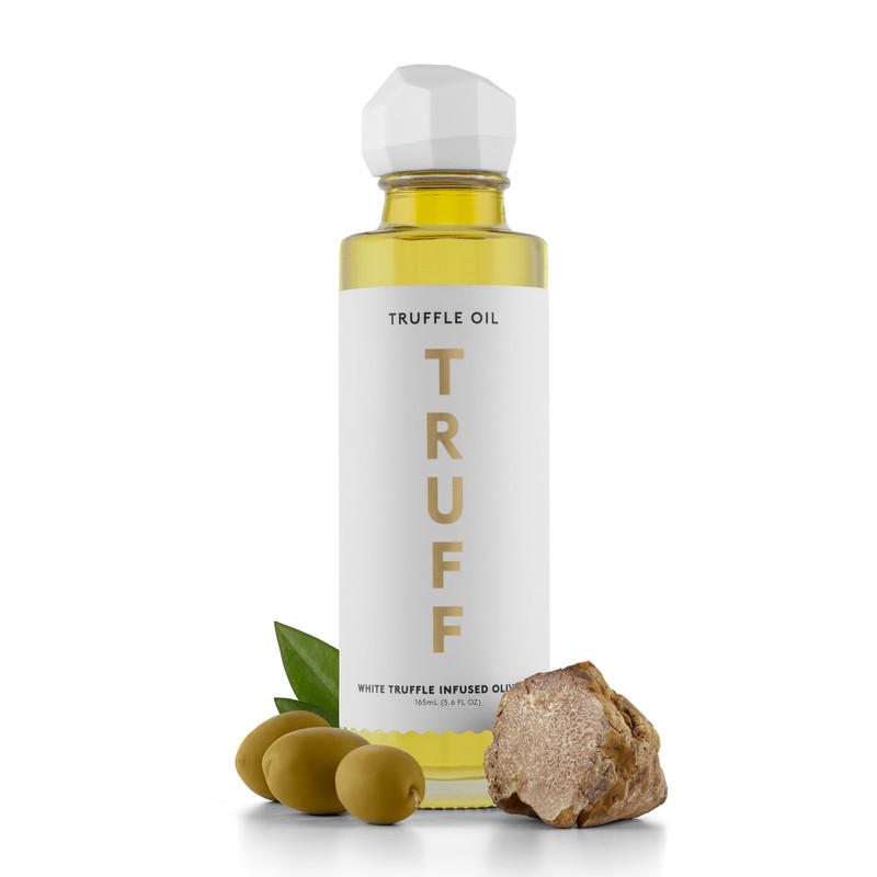 TRUFF White Truffle Oil White Truffle Infused Olive Oil Gourmet Dressing, S…
