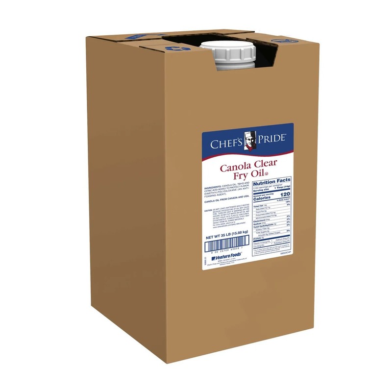 Chef’s Pride Canola Fryer Oil, 35 Pound
