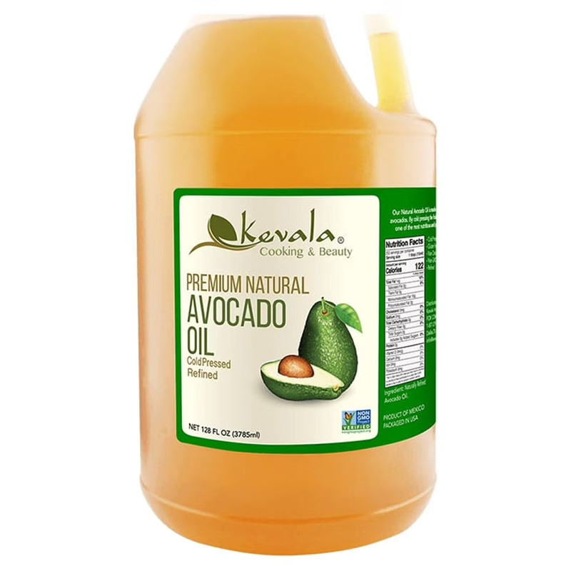 PREMIUM Refined Avocado Oil – 128 fl. oz, Super Healthy, Completely safe Healthy