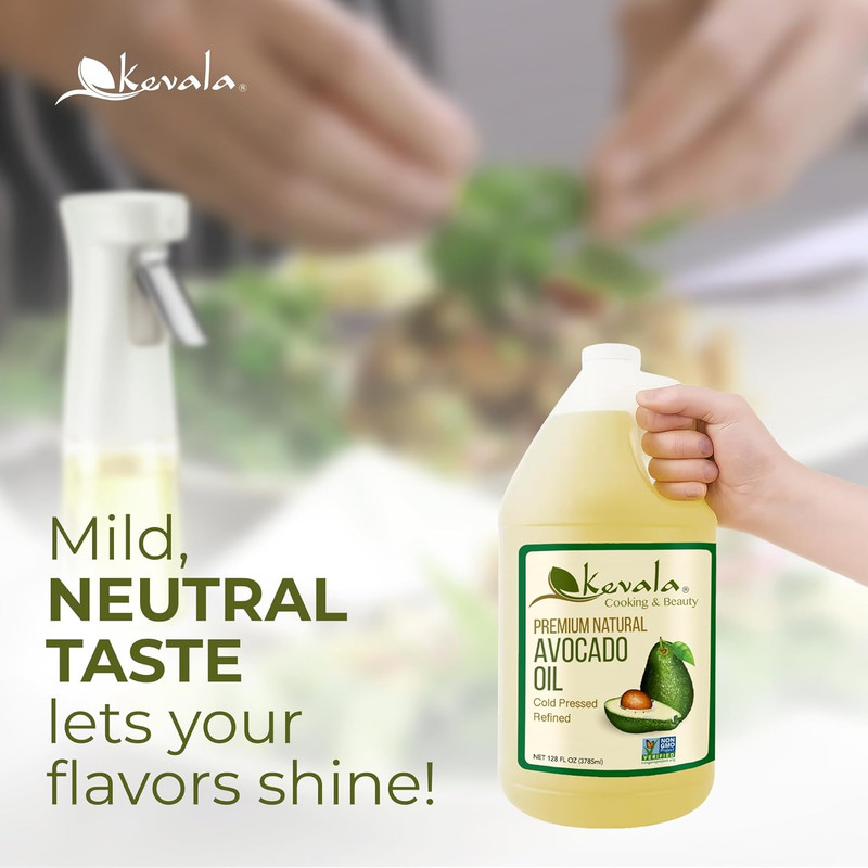 Avocado Oil Cold Pressed | Non‑Gmo Project Verified & Kosher | Multipurpose for gallery
