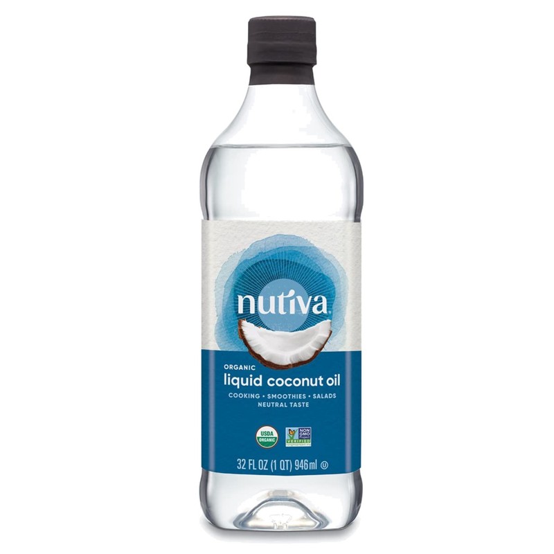 Organic Liquid Coconut Oil 32oz – Food-Grade & Natural