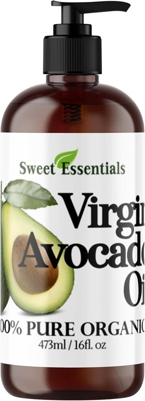 Organic Unrefined/Virgin Avocado Oil, 16oz with Pump, Imported from Italy, 10... gallery