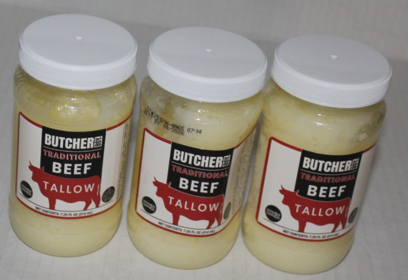 Butcher Boy Traditional Beef Tallow 7.25 fl oz each Lot of 3 gallery