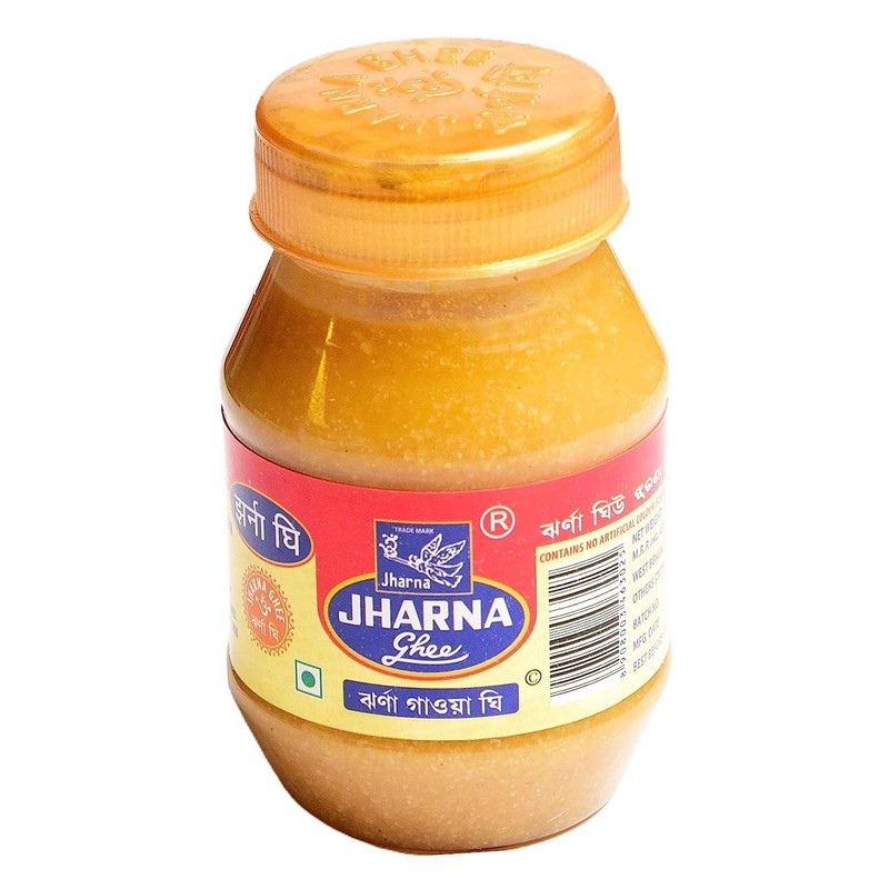 Jharna Pure Ghee 100g - Authentic Indian Grass-Fed Clarified Butter for Cooking gallery
