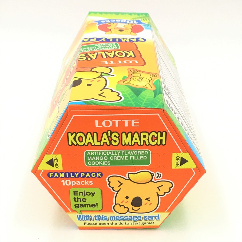 Lotte Koala's March Mango Creme Cookies Family Pack Boxes 6.89oz/ 195g gallery