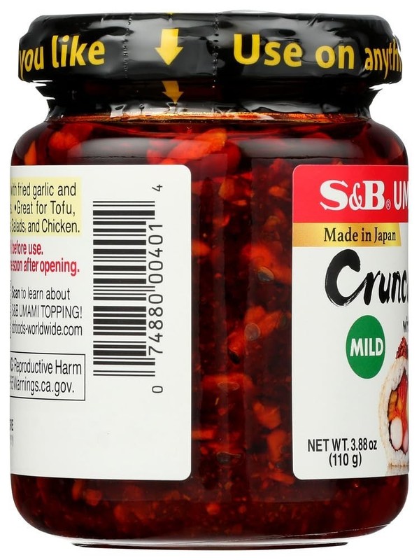 Chili Oil with Crunchy Garlic Topping 3.9 Ounce Pack of 3 gallery