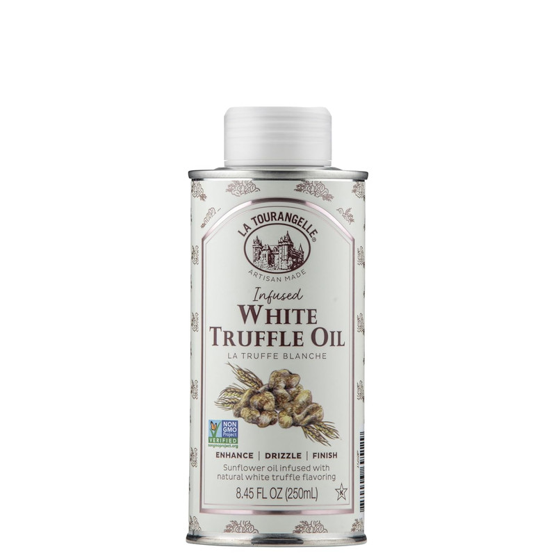 , White Truffle Oil, Complex Gourmet Earthy Flavor for Drizzling over Pasta, Pop