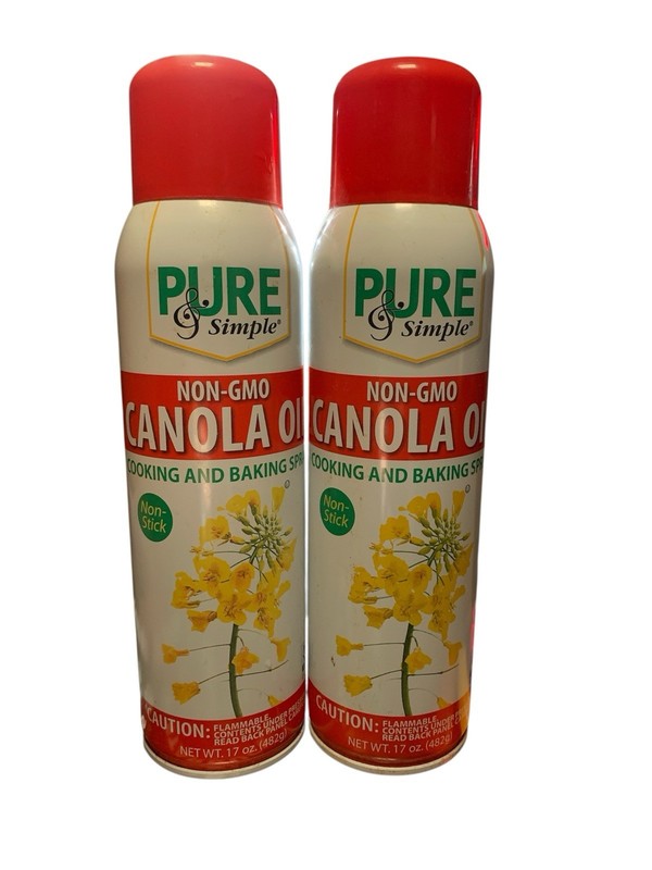 Non- GMO Canola Oil Spray for Cooking and Baking