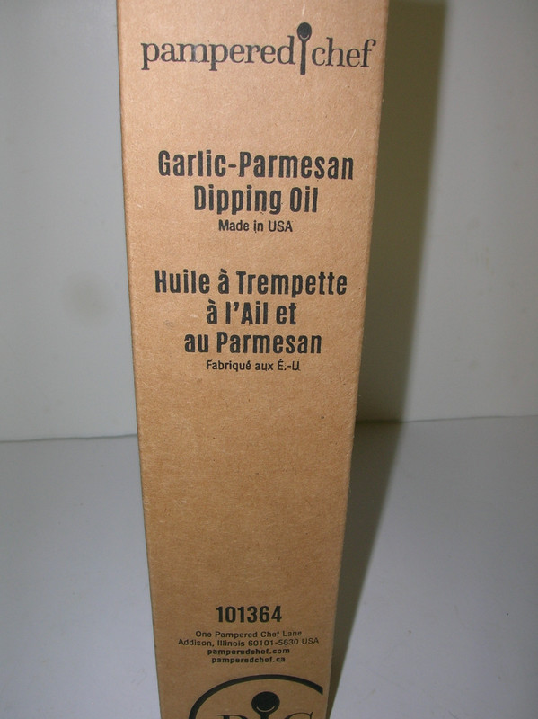 Pampered Chef Garlic-Parmesan Dipping Oil 101364 USA Bread Sticks Salads Etc. gallery