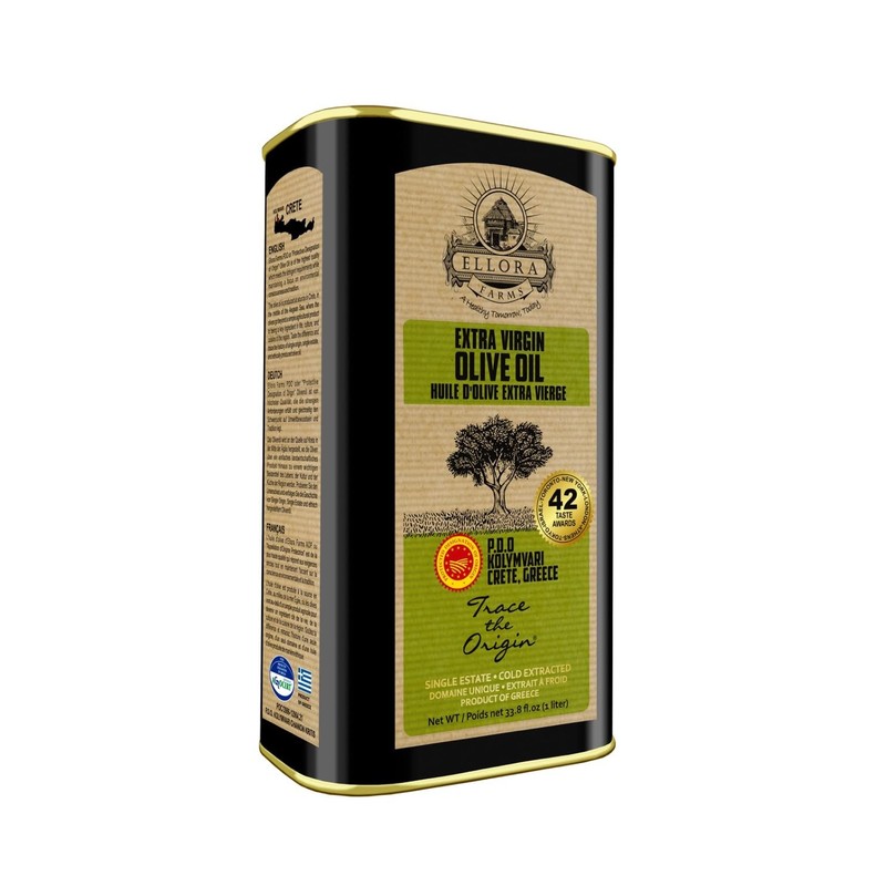 Ellora Farms Olive Oil Extra Virgin, Certified Single Estate PDO, High Polyph…
