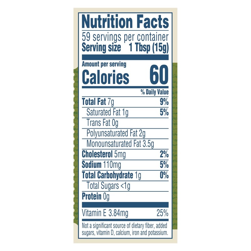 Hellmann's Olive Oil Mayonnaise Dressing Condiments, 30 fl oz Jar gallery