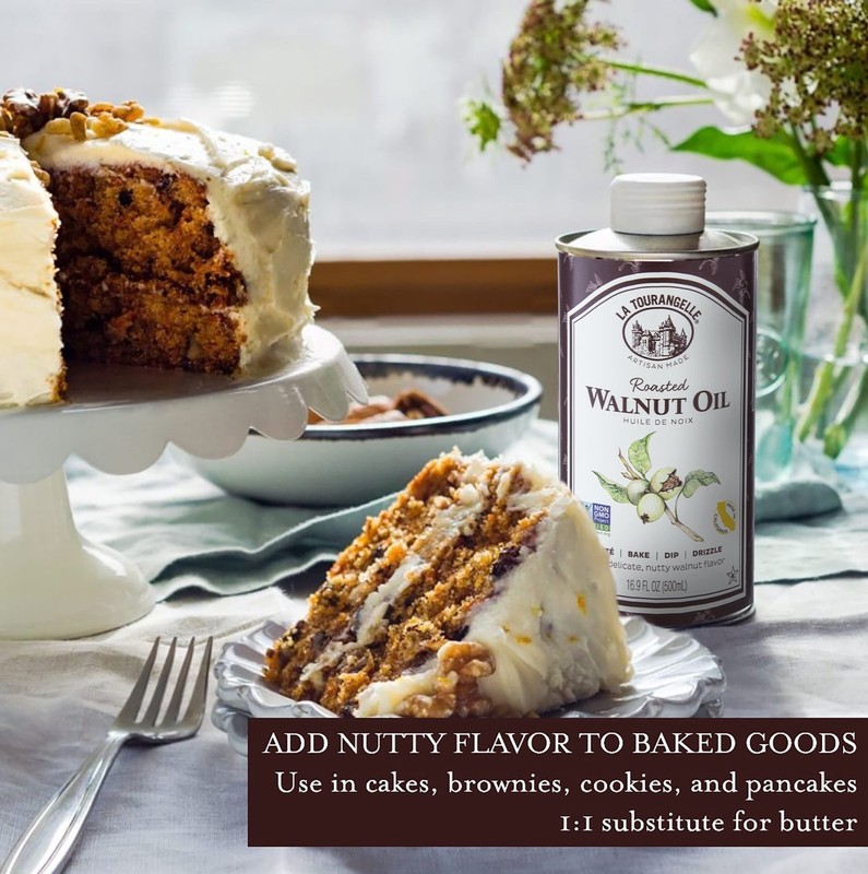 La Tourangelle, Roasted Walnut Oil, 16.9 fl oz (500 ml) gallery