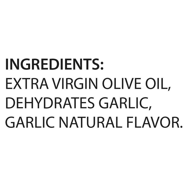 8.5 Fl Oz Pair of Garlic Infused Extra Virgin Olive Oil - 100% Natural Quality gallery