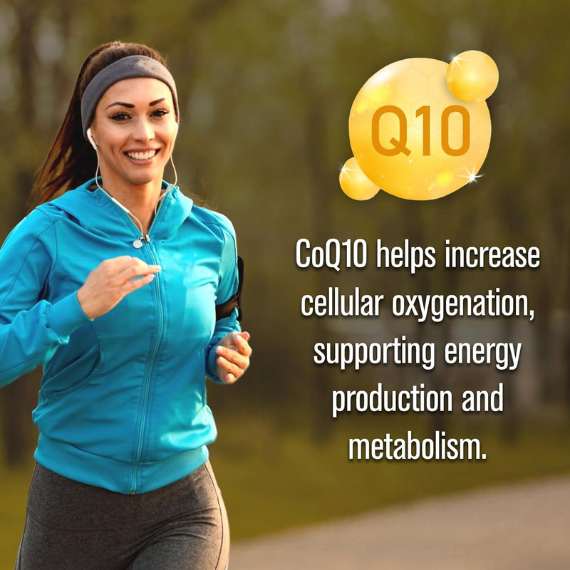 Coconut Oil with CoQ10 - MCT Oil Organic Coconut Oil for Baking, Mixing with Sha gallery