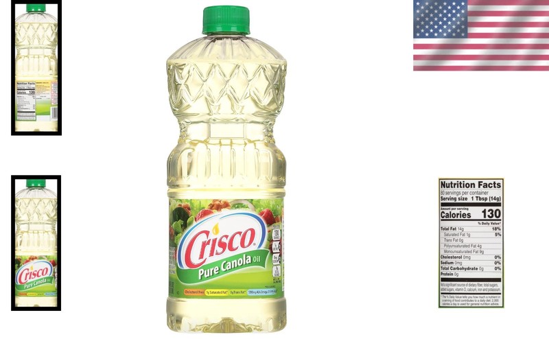 Pure Canola Oil, 40 Fl Oz - Versatile, Flavorless, and Kosher Cooking Essential gallery