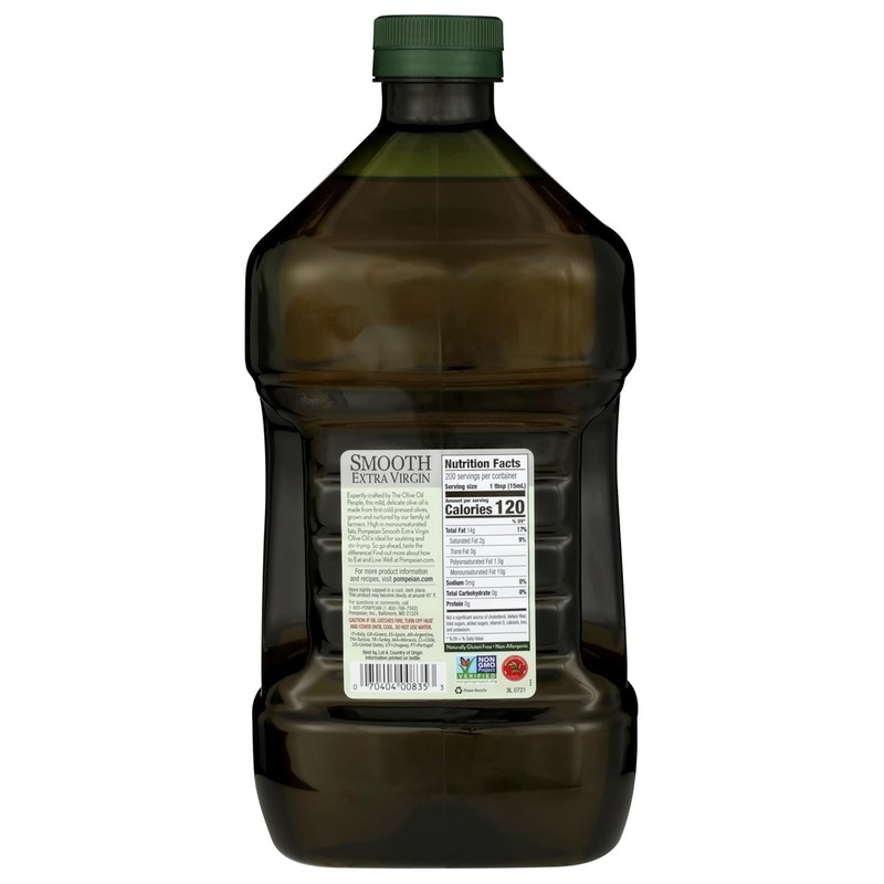 Smooth Extra Virgin Olive Oil, Contains Polyphenols, First Cold Pressed, 101 ... gallery