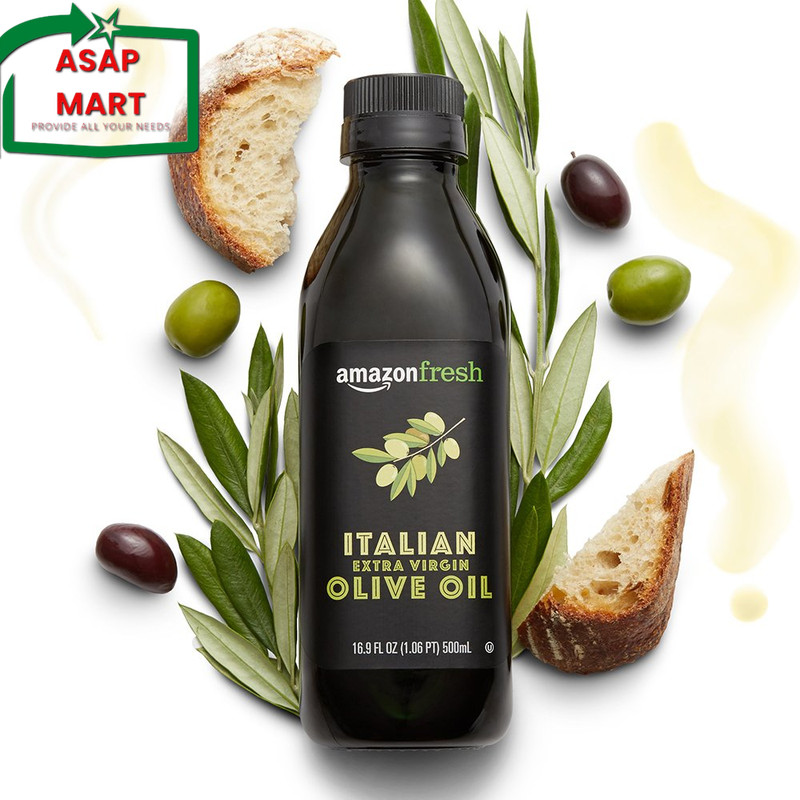 Amazon Fresh, Italian Extra Virgin Olive Oil, 16.9 Fl Oz.