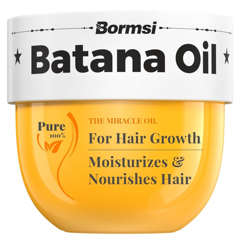 BORMSI Batana Oil from Honduras,100％ Pure & 5.3 Fl Oz (Pack of 1), Green