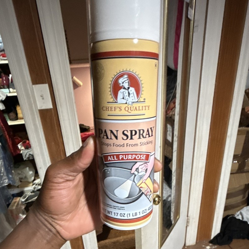 Chef's Quality All Purpose Pan Spray Cooking Oil Spray Pantry 17 oz gallery