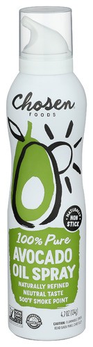 Chosen Foods Pure Avocado Oil Spray 140 ml (Pack of 6)