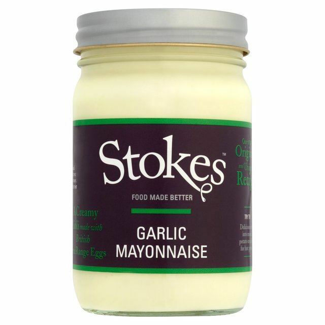 Stokes Garlic Mayonnaise – 345g (0.76lbs)