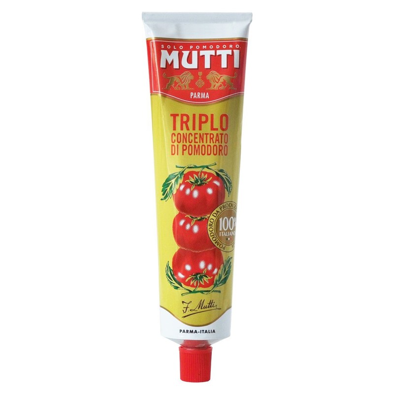Mutti Triple Concentrated Tomato Paste Pack of 2 6.5 Ounce Authentic Italian