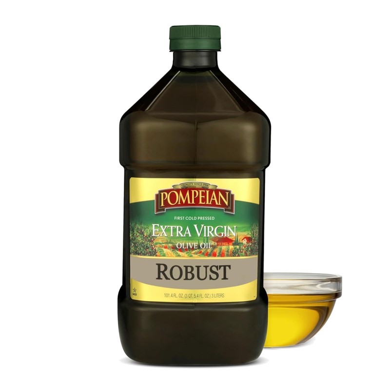 Bold Flavor Robust Extra Virgin Olive Oil – 101 Oz – Non-GMO