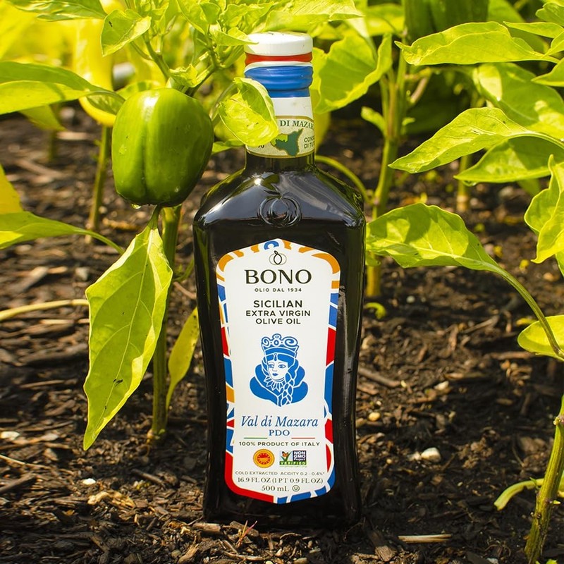 Bono Sicilian Certified PDO Val Di Mazara Extra Virgin 16.9 Fl Oz (Pack of 1) gallery