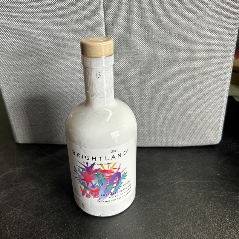 Brightland Aurora 100% Rosemary Olive Oil Vegan Gluten Free White Bottle 12.7 oz gallery
