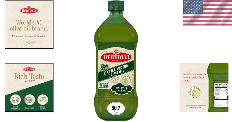 50.7 fl oz Extra Virgin Olive Oil - Non-GMO, 392 F Smoke Point Delight gallery