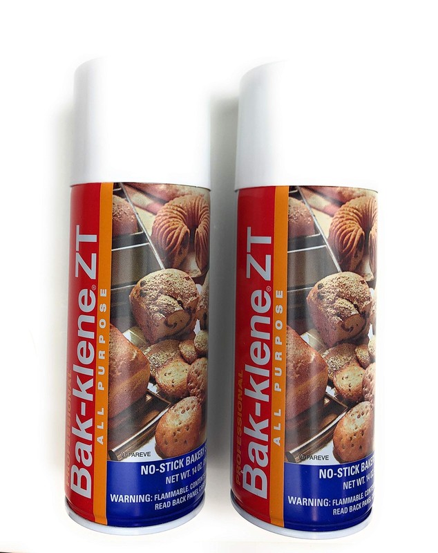 Bak Klene All Purpose Non Stick Cooking Spray Pack of 2 14 Oz Zero Trans Fats