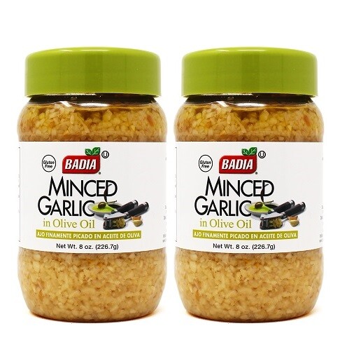 Badia Minced Garlic In Olive Oil 2 Pack