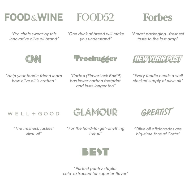 100% Extra Virgin Olive Oil | Cold Extracted | Floral Notes | FlavorLock Box gallery