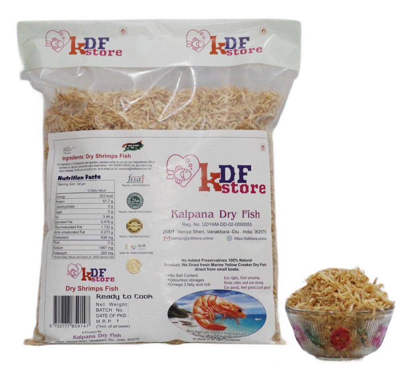 Dry Baby Shrimp Fish (zavla fish , Arabian Seafood ) – 300gm combo pack of 3
