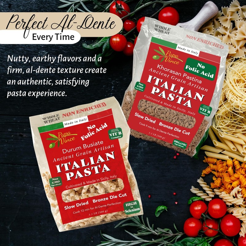 Papa Vince Italian Gourmet Gift Basket Organic Ingredients gallery