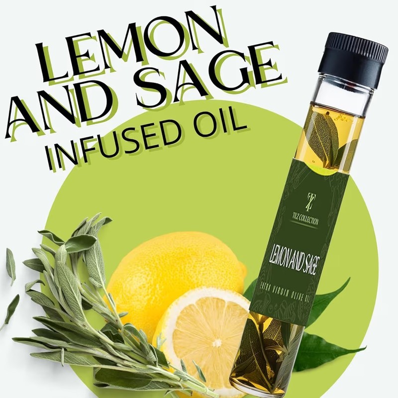Infused Olive Oil Gift Set 6x40ml Flavoured, Cooking Oil/Bread dipping oils gallery