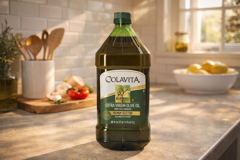 Extra Virgin Olive Oil 68 Oz Cold Pressed Mediterranean Cooking Oil gallery