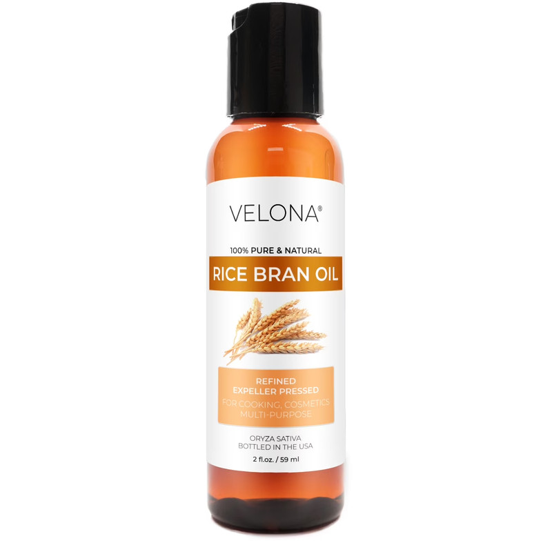 Rice Bran Oil by - 2 Oz | 100% Pure and Natural Carrier Oil | Refined, Cold Pre gallery