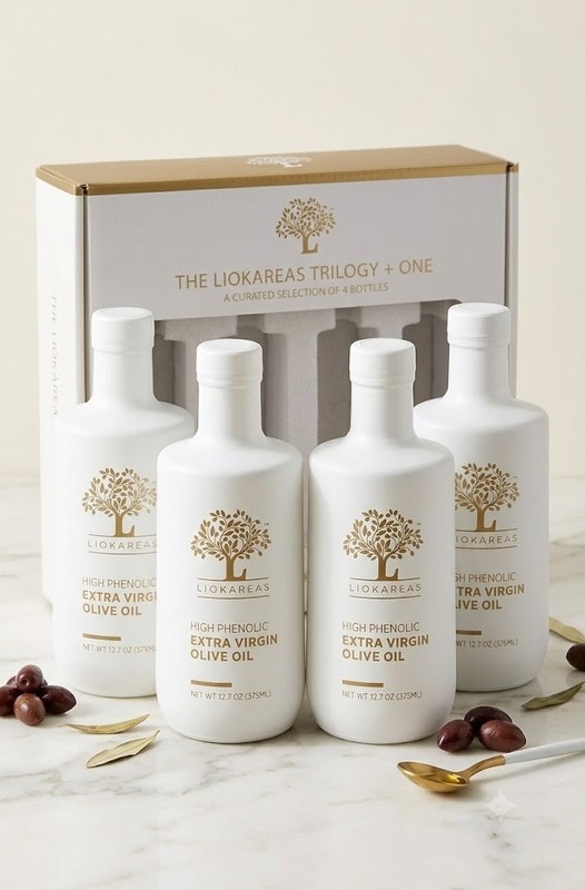 Rx High Phenolic Extra Virgin Olive Oil–Cold Pressed, Rich in Large4 PACK