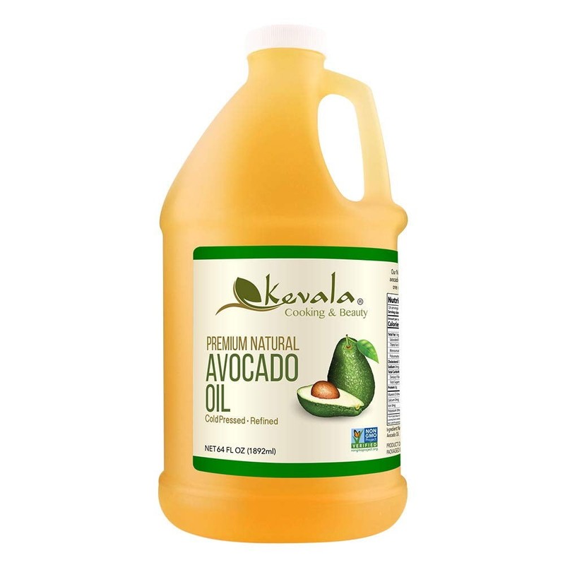 Premium Natural Avocado Oil 1/2 Gallon 64 fl oz)