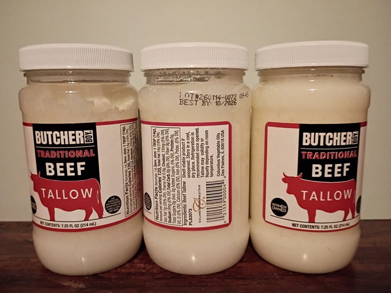 Butcher Boy Traditional Beef Tallow Lot of 3 Exp 10/26 & 11/26